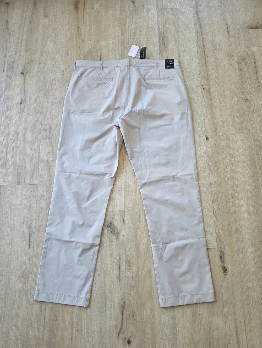 J. Crew Straight-fit Tech Chino Pant Size W38L32 Beige